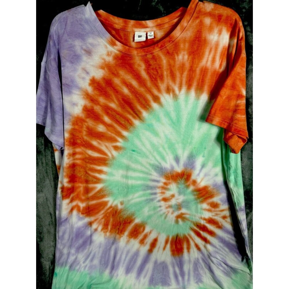 BR Shirt Hippie Tie Dye Men's T Shirt Soft Size Adult Medium Unisex Top - Picture 3 of 13